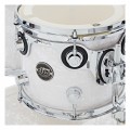 DW Drums Performance Series 6 Piece Shell Pack w/Snare, White Marine