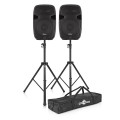 SubZero 600W 15" PA Speaker System with Digital Media Player & Stands