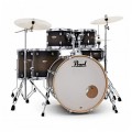 Pearl Decade Maple 22'' 6pc Drum Kit w/Hardware, Satin Black Burst