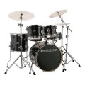 Ludwig Evolution 20'' 5pc Drum Kit w/ Hardware, Black Sparkle