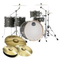 Mapex Mars 22'' 5pc Crossover Drum Kit w/Cymbals, Dragonwood
