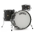 Gretsch USA Broadkaster 22'' 3pc Shell Pack, Satin Ebony