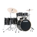 Tama Imperialstar 22'' 6pc Drum Kit, Black Oak Wrap