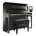 Roland LX708 Digital Piano Package, Charcoal Black