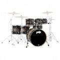 PDP Concept Maple 22" 7pc Shell Pack, Satin Charcoal Burst