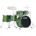 Tama Starclassic Walnut/Birch 5pc Shell Pack, Lacquer Shamrock Oyster