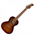 Fender Montecito Tenor Ukulele, Shaded Edge Burst