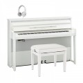 Yamaha NU1X AvantGrand Hybrid Digital Piano Package, Polished White