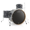 DW Drums Performance Series 24" 3 Piece Shell Pack, Black Diamond