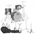 Gretsch Renown 57 3pc with G5 Hardware & Bags, Silver Oyster Pearl