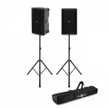 Mackie Thump215XT 15" Active PA Speaker Pair with Speaker Stands
