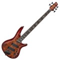 Ibanez SRMS805 Multi Scale 5 String Bass, Brown Topaz Burst