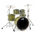 PDP Concept Maple 22" CM5 5pc Drum Kit w/ Hardware, Satin Olive