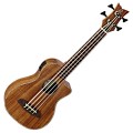 Ortega CAIMAN Electro Acoustic Bass Ukulele, Satin Acacia