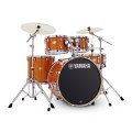 Yamaha Stage Custom 22" 5 Piece Shell Pack w/ Hardware, Honey Amber