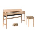 Roland Kiyola KF-10 Digital Piano with Stool, Pure Oak