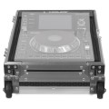 UDG FlightCase Multi CDJ/Mixer II Plus (Trolley & Wheels), Silver