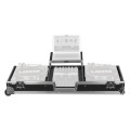 UDG FlightCase Multi-Format TT & Mixer Plus (Laptop & Wheels), Silver