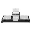 UDG FlightCase Multi-Format TT & Mixer Plus (Laptop & Wheels), Black