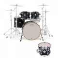 DW Design Series 22'' 5pc Shell Pack, Black Satin
