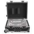 UDG FlightCase Multi Format Turntable + (Trolley & Wheels), Silver